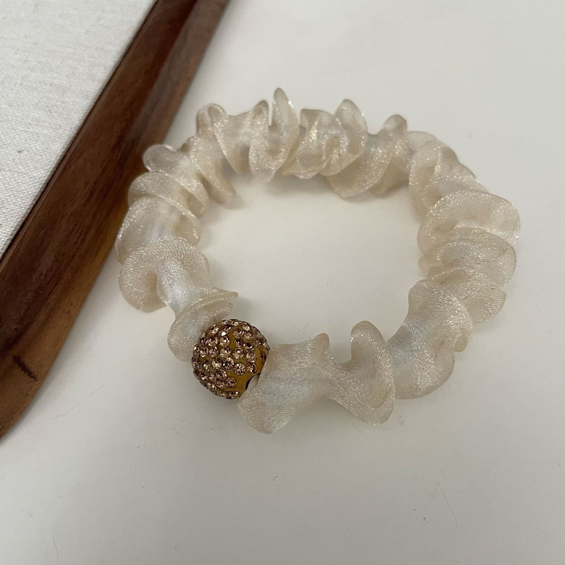 Wholesale Women's Leopard Print Advanced Ring Hair Rope Elegant Rubber Band Hair Accessories